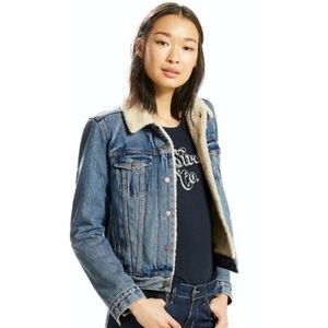 Levis Sherpa Jean Jacket